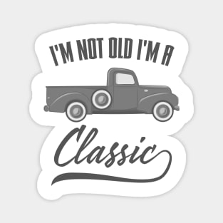 Classic Pickup Truck Magnet