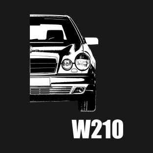 Mercedes W210 Design - Mercedes E Klasse - Vier Augen T-Shirt