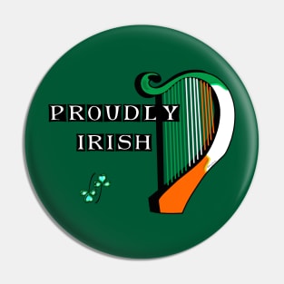 Proudly Irish Pin