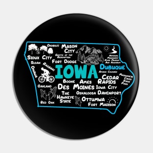 Dubuque Iowa Map Des Moines Cedar Rapids, Sioux City, Mason City, Boone, Ames, Davenport, Ottumwa, Fort Madison Pin