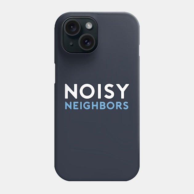 Noisypod Logo Text Dark Phone Case by Noisy Neighbors