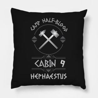 Cabin #9 in Camp Half Blood, Child of Hephaestus – Percy Jackson inspired design Pillow