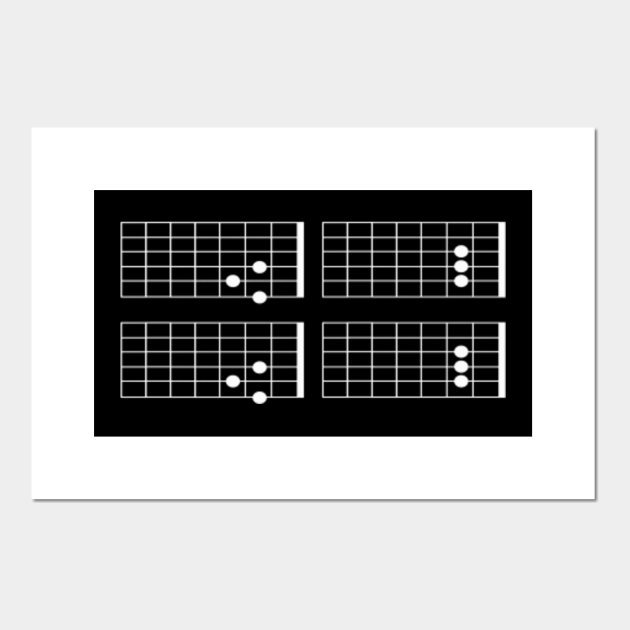 Download VINTAGE Mens Guitar Chord Shirt - Dad - Vintage Mens Guitar Chord Dad - Posters and Art Prints ...