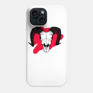 Sheep Skull Phone Case