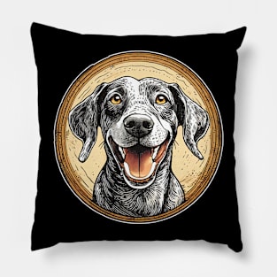 Bluetick Coonhound dog Pillow