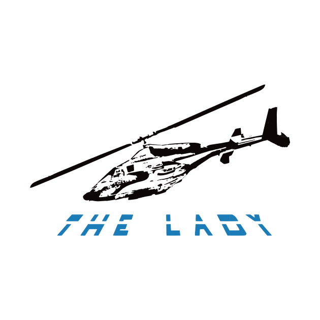 the lady/airwolf by rogerkat