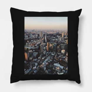 Tokyo Cityscape Pillow