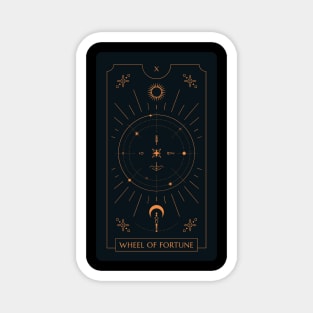 Wheel of Fortune Tarot Card Magnet