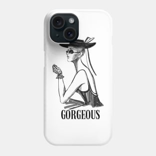 gorgeous girl Phone Case