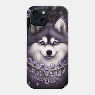 Goth Pomsky Phone Case