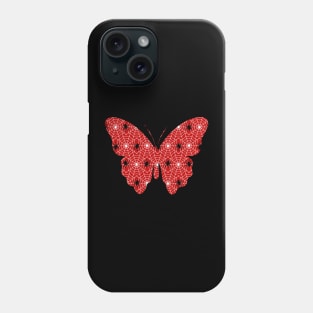 Spider Web Butterfly Phone Case