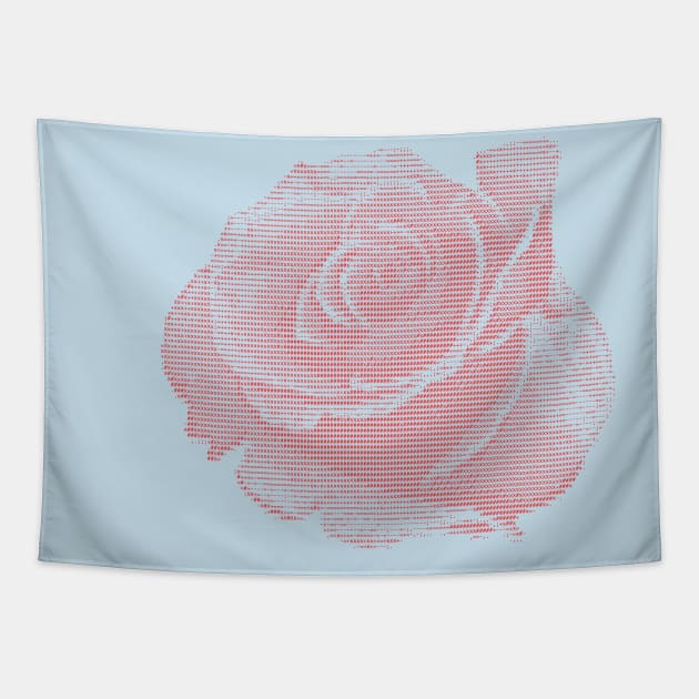 ASCII Rose Tapestry by ConnerDavis