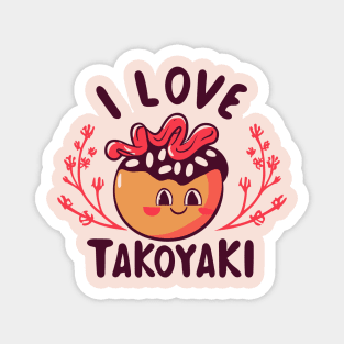 Cute Kwaii Takoyaki Magnet