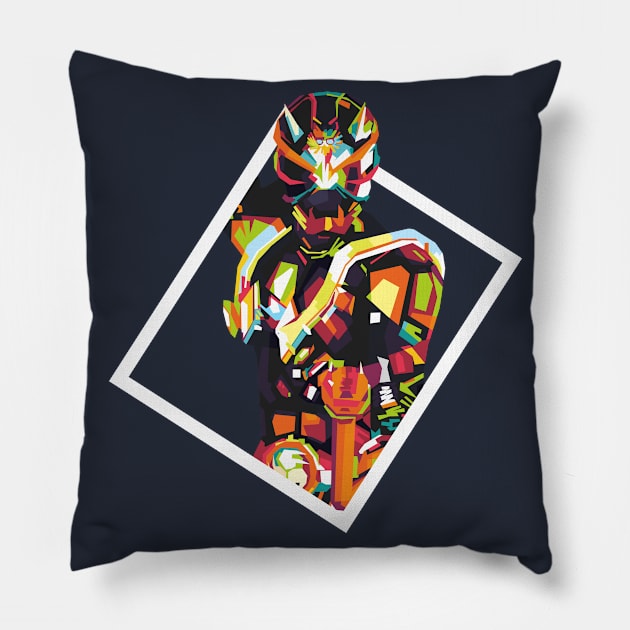 Kamen Rider Hibiki Pillow by desilutfiaa