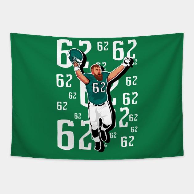 Jason kelce Tapestry by Mic jr