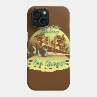 Night of the living ice-cream Phone Case