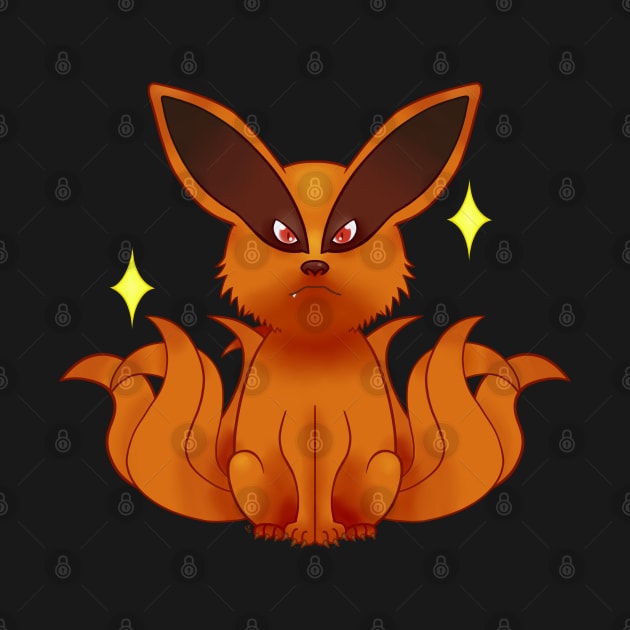 Nine tails fox by LemonFur