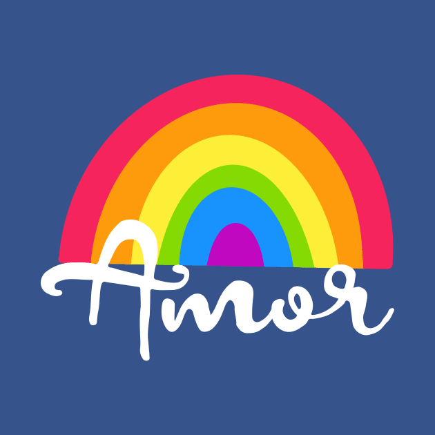 Amor - arcoiris - rainbow design by verde