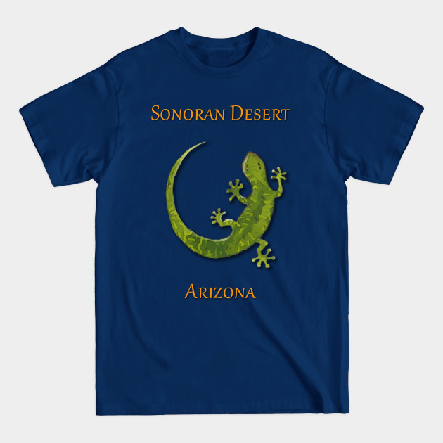 Discover Gecko as seen in the Sonoran Desert of Arizona - Gecko - T-Shirt