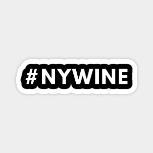 New York Wine Shirt #nywine - Hashtag Shirt Magnet