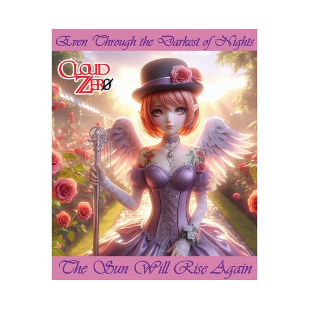 Cloud Zer0 Angel Girl by PlayfulPandaDesigns