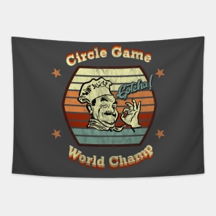 Circle Game Pizza Champion Tapestry