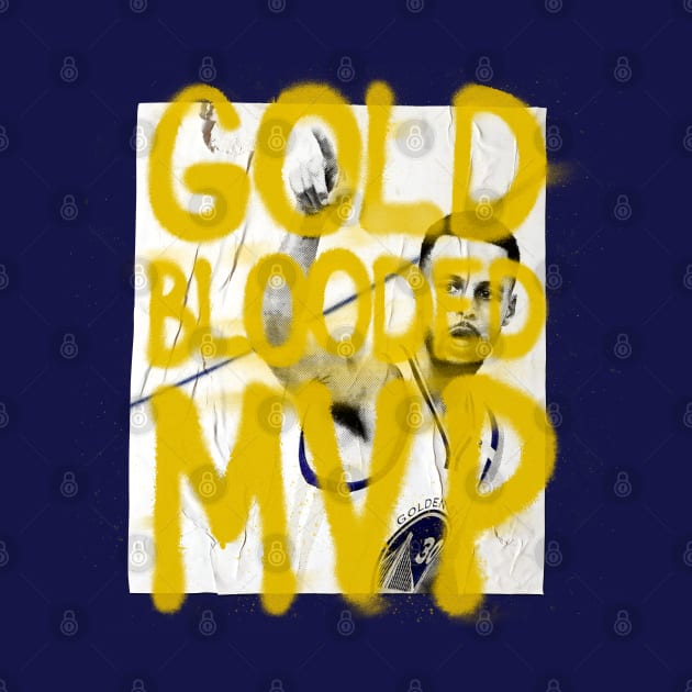 Steph Curry Gold Blooded MVP! by Aefe