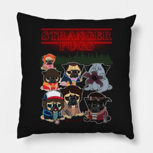 STRANGER PUGS Pillow