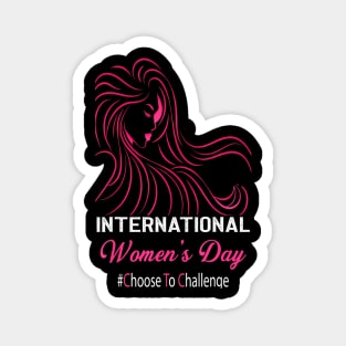 Choose To Challenge International Womens Day 2021 Magnet