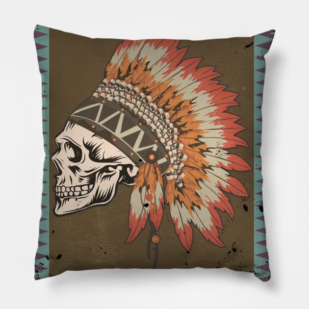 Indian Pillow by BYVIKTOR