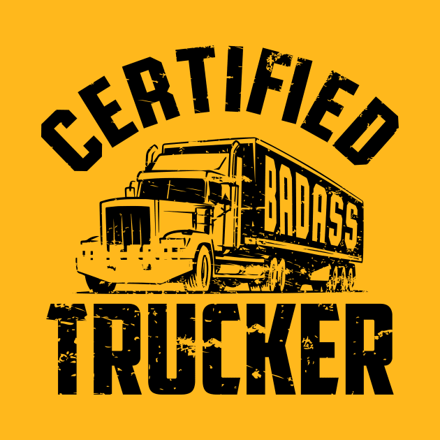 Certified Trucker (black) by nektarinchen
