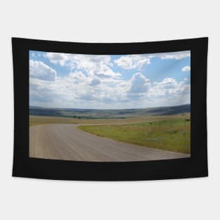 Saskatchewan Gravel Road Tapestry