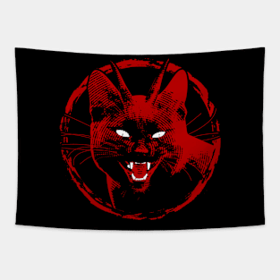 Devil cat Tapestry