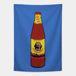 The Hot Sauce is Communism Tapestry