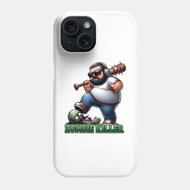 Zombie Killer Phone Case by Rawlifegraphic