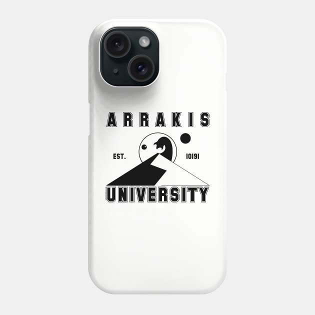 Arrakis University Phone Case by Malakian Art