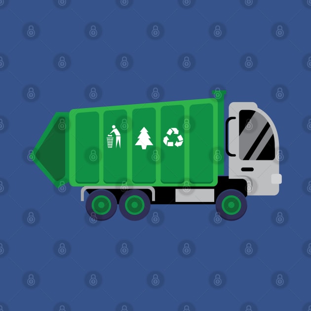 Garbage Truck by holidaystore