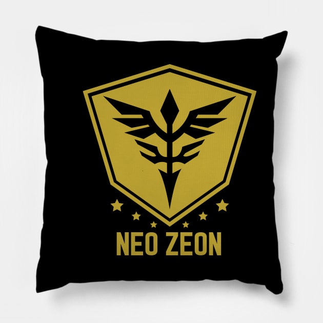 NEO ZEON EMBLEM Pillow by merch.x.wear