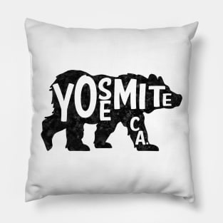 Yosemite National Park California Bear Pillow