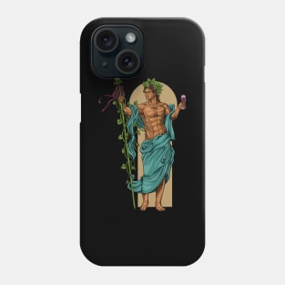 God of Greek mythology - Bacchus Dionysus Phone Case