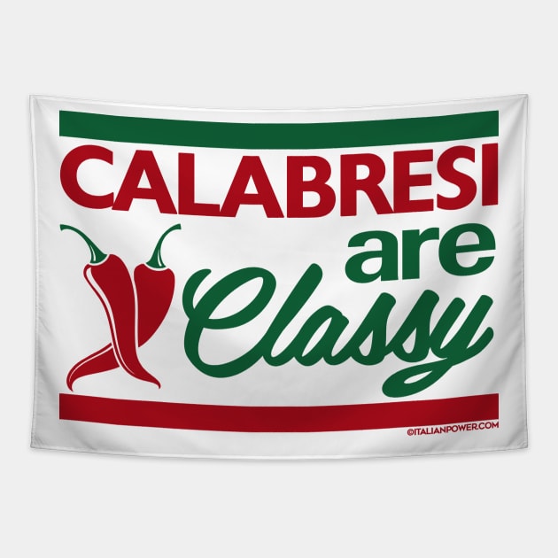 RETRO REVIVAL - Calabresi are Classy Tapestry by ItalianPowerStore