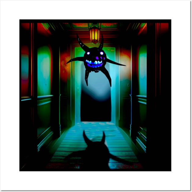 Psst… Its Screech - Roblox Doors | Art Board Print