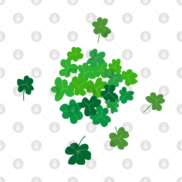 Three leaf clovers by WritingLuv