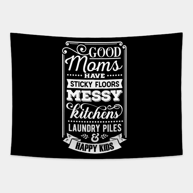 funny mothers day quote happy mother's day gift idea Tapestry by Daimon