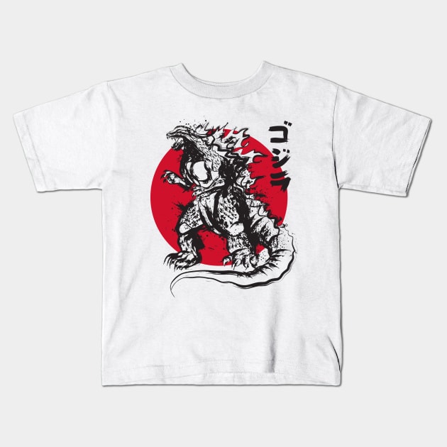 godzilla t shirt kids
