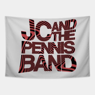 JCPB Spiral Design - Black and Red Tapestry