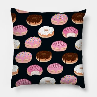 Donuts Pattern Pillow