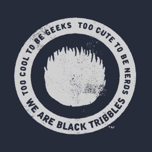 BLACK TRIBBLES navy T-Shirt