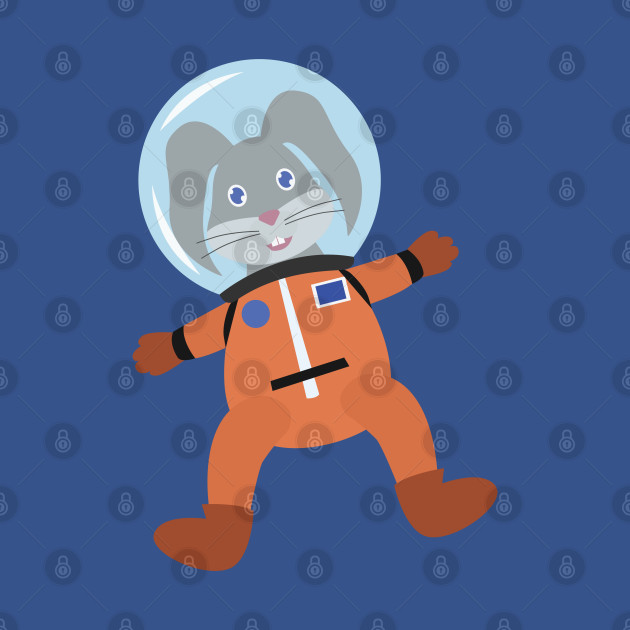 Rabbit in space suit by holidaystore