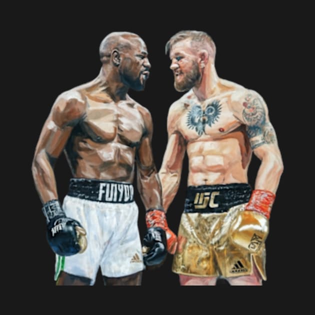 Mayweather vs mcgregor by TshirtMA